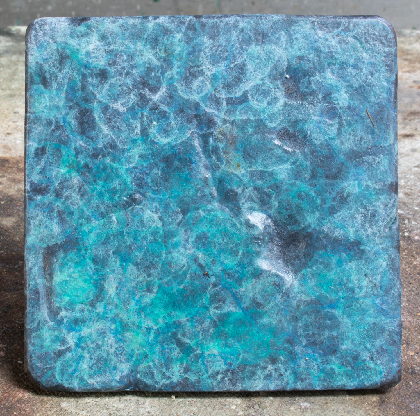 Solid bronze coasters (1 set of 4 coasters)